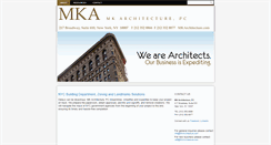 Desktop Screenshot of mkarchitecture.com